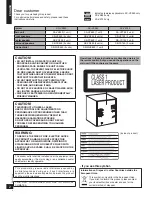 Preview for 2 page of Panasonic SC-VK750 Operating Instructions Manual