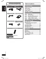 Preview for 4 page of Panasonic SC-VK760 Operation Instructions Manual