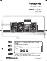 Panasonic SC-VK870 Operating Instructions Manual preview