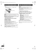 Предварительный просмотр 26 страницы Panasonic SC-XH10 Operating Instructions Manual