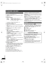 Предварительный просмотр 58 страницы Panasonic SC-XH10 Operating Instructions Manual