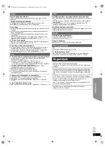 Предварительный просмотр 73 страницы Panasonic SC-XH10 Operating Instructions Manual