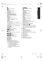 Предварительный просмотр 9 страницы Panasonic SC-XH105 Owner'S Manual