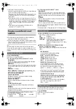 Предварительный просмотр 11 страницы Panasonic SC-XH150 Operating Instructions Manual