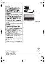 Предварительный просмотр 30 страницы Panasonic SC-XH150 Operating Instructions Manual