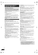 Preview for 14 page of Panasonic SC-XH150 Owner'S Manual