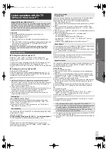 Предварительный просмотр 15 страницы Panasonic SC-XH155 Operating Instructions Manual