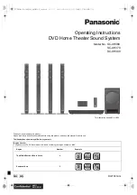 Panasonic SC-XH170 Operating Instructions Manual preview