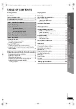 Preview for 5 page of Panasonic SC-XH170 Operating Instructions Manual