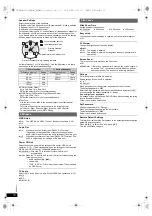 Preview for 18 page of Panasonic SC-XH170 Operating Instructions Manual