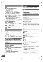 Preview for 22 page of Panasonic SC-XH170 Operating Instructions Manual