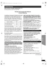 Предварительный просмотр 23 страницы Panasonic SC-XH170 Owner'S Manual