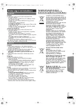 Предварительный просмотр 91 страницы Panasonic SC-XH175 Operating Instructions Manual