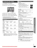 Preview for 17 page of Panasonic SC-XH185 Operating Instructions Manual