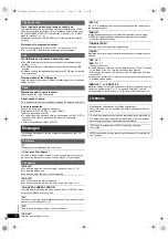 Preview for 18 page of Panasonic SC-XH20 Operating Instructions Manual