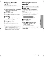 Предварительный просмотр 13 страницы Panasonic SC-XH333 Owner'S Manual