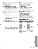 Предварительный просмотр 21 страницы Panasonic SC-XH333 Owner'S Manual