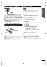 Предварительный просмотр 9 страницы Panasonic SC-XH380 Operating Instructions Manual