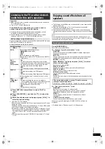 Предварительный просмотр 11 страницы Panasonic SC-XH380 Operating Instructions Manual