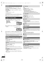 Предварительный просмотр 14 страницы Panasonic SC-XH380 Operating Instructions Manual