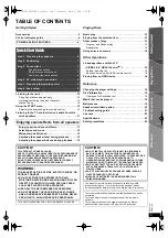 Предварительный просмотр 5 страницы Panasonic SC-XH55 Operating Instructions Manual