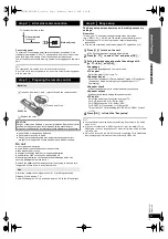 Предварительный просмотр 9 страницы Panasonic SC-XH55 Operating Instructions Manual