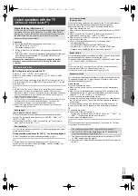 Предварительный просмотр 15 страницы Panasonic SC-XH55 Operating Instructions Manual