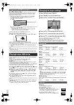 Предварительный просмотр 16 страницы Panasonic SC-XH55 Operating Instructions Manual