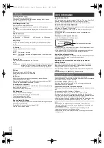 Предварительный просмотр 18 страницы Panasonic SC-XH55 Operating Instructions Manual