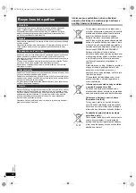 Предварительный просмотр 46 страницы Panasonic SC-XH55 Operating Instructions Manual