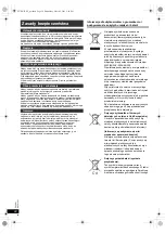 Предварительный просмотр 68 страницы Panasonic SC-XH55 Operating Instructions Manual