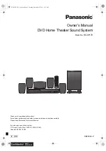 Panasonic SC-XH70 Owner'S Manual preview