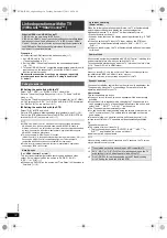 Preview for 14 page of Panasonic SC-XH70 Owner'S Manual