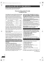 Preview for 22 page of Panasonic SC-XH70 Owner'S Manual