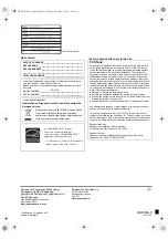 Preview for 26 page of Panasonic SC-XH70 Owner'S Manual