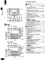 Предварительный просмотр 8 страницы Panasonic SCAK12 - CD STEREO SYSTEM Operating Instructions Manual