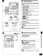 Предварительный просмотр 25 страницы Panasonic SCAK12 - CD STEREO SYSTEM Operating Instructions Manual