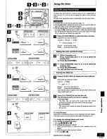 Предварительный просмотр 27 страницы Panasonic SCAK12 - CD STEREO SYSTEM Operating Instructions Manual