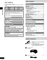 Preview for 2 page of Panasonic SCAK14 - MINI HES W/CD-PLAYER Operating Instructions Manual