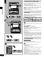 Preview for 10 page of Panasonic SCAK14 - MINI HES W/CD-PLAYER Operating Instructions Manual