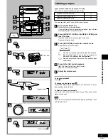 Preview for 19 page of Panasonic SCAK14 - MINI HES W/CD-PLAYER Operating Instructions Manual