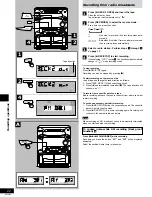 Preview for 22 page of Panasonic SCAK14 - MINI HES W/CD-PLAYER Operating Instructions Manual