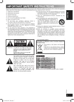 Preview for 3 page of Panasonic SCAK240 - HES SYSTEM Operating Instructions Manual