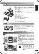 Preview for 5 page of Panasonic SCAK240 - HES SYSTEM Operating Instructions Manual