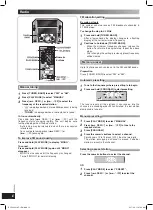 Preview for 12 page of Panasonic SCAK240 - HES SYSTEM Operating Instructions Manual