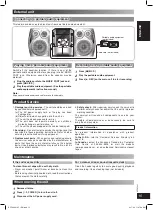 Preview for 15 page of Panasonic SCAK240 - HES SYSTEM Operating Instructions Manual