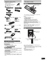 Preview for 3 page of Panasonic SCAK330 - MINI HES W/CD PLAYER Operating Instructions Manual