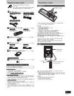 Preview for 3 page of Panasonic SCAK630 - MINI HES W/CD PLAYER Operating Instructions Manual