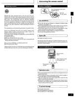 Preview for 5 page of Panasonic SCAK70 - MINI HES W/CD-P Operating Instructions Manual