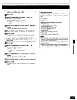 Preview for 19 page of Panasonic SCAK70 - MINI HES W/CD-P Operating Instructions Manual